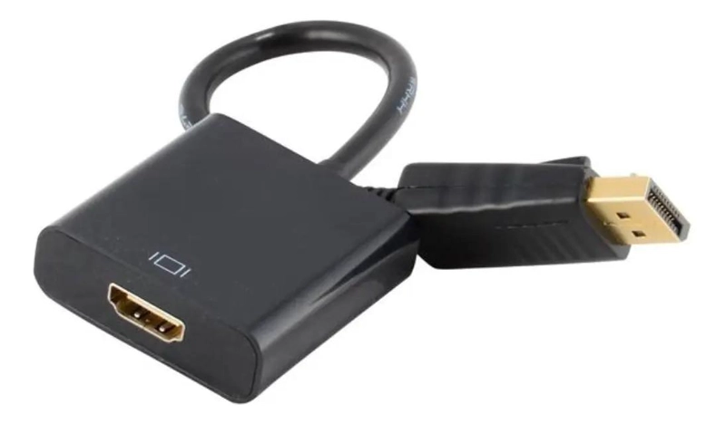 ADAPTADOR DISPLAYPORT MACHO A HDMI HEMBRA PARA CONEXIONES - 8