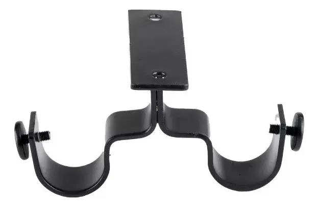 PACK DE 2 SOPORTES DOBLE DE TECHO PARA BARRAS DE CORTINA - 3