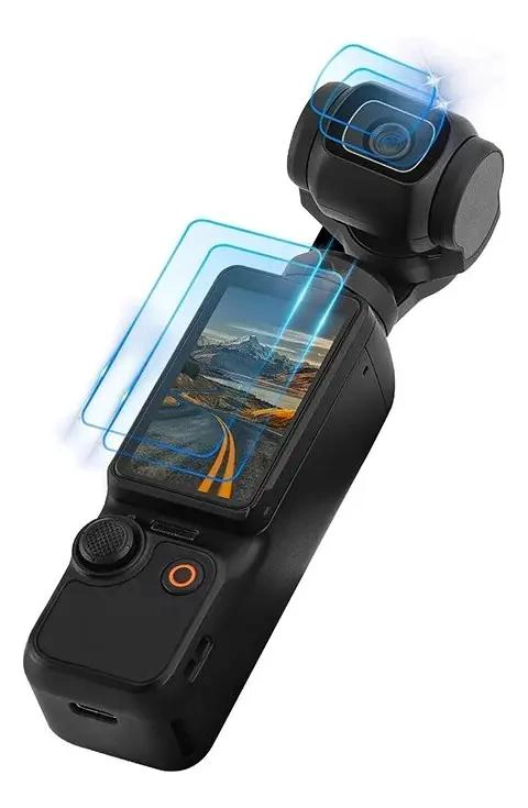 PROTECTOR DE VIDRIO TEMPLADO PARA DJI OSMO POCKET 3 Y 4 - 1