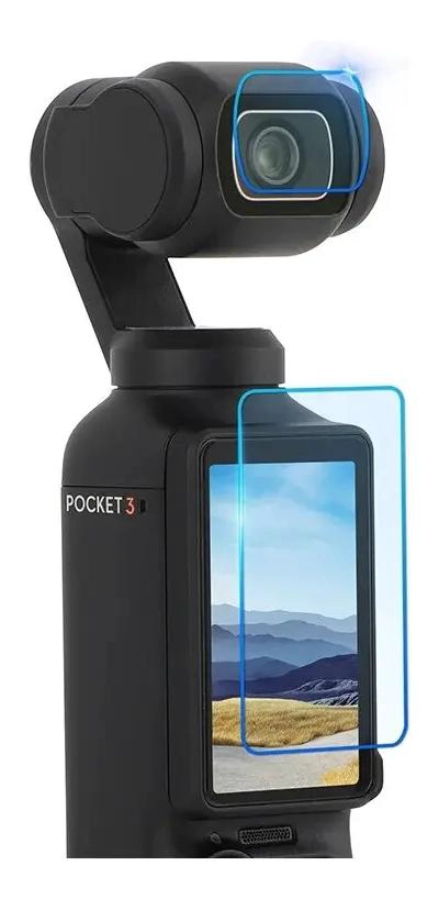 PROTECTOR DE VIDRIO TEMPLADO PARA DJI OSMO POCKET 3 Y 4 - 5