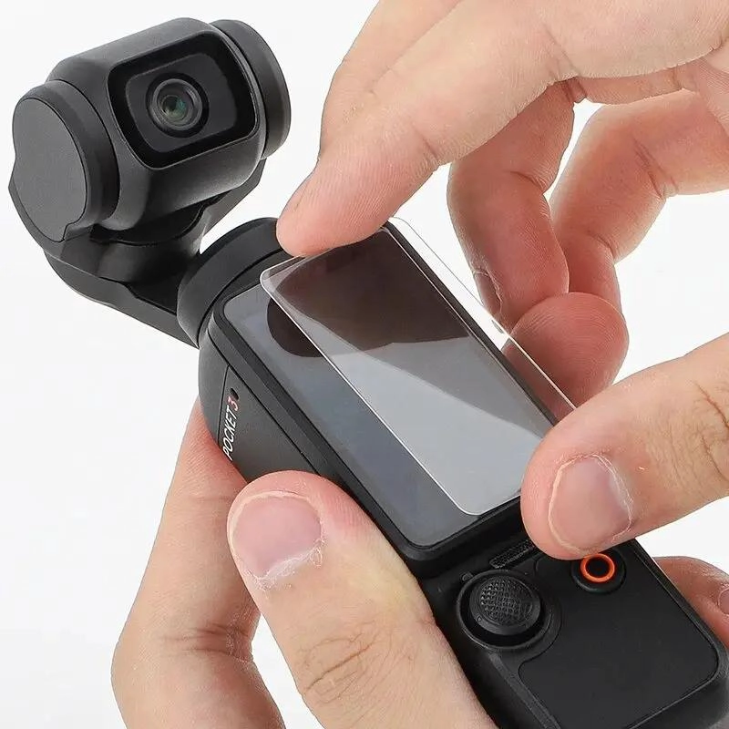 PROTECTOR DE VIDRIO TEMPLADO PARA DJI OSMO POCKET 3 Y 4 - 6