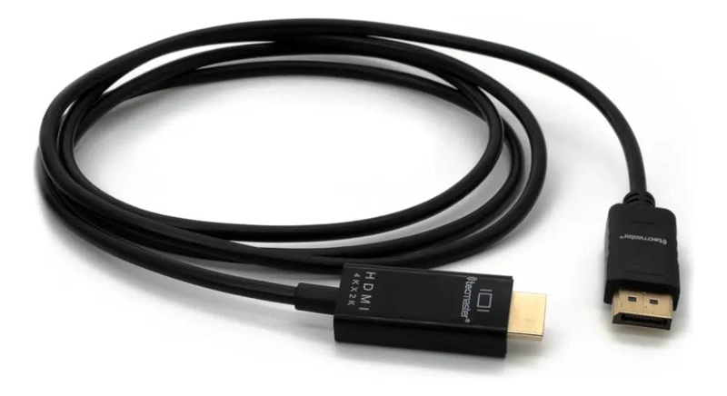 CABLE DISPLAYPORT A HDMI 1.8 METROS PARA MONITORES - 3