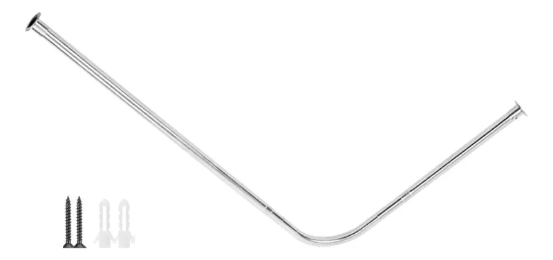 BARRA AJUSTABLE DE DUCHA EN ACERO INOXIDABLE 100-160 CM - 10