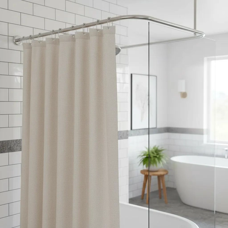 BARRA AJUSTABLE DE DUCHA EN ACERO INOXIDABLE 100-160 CM - 6