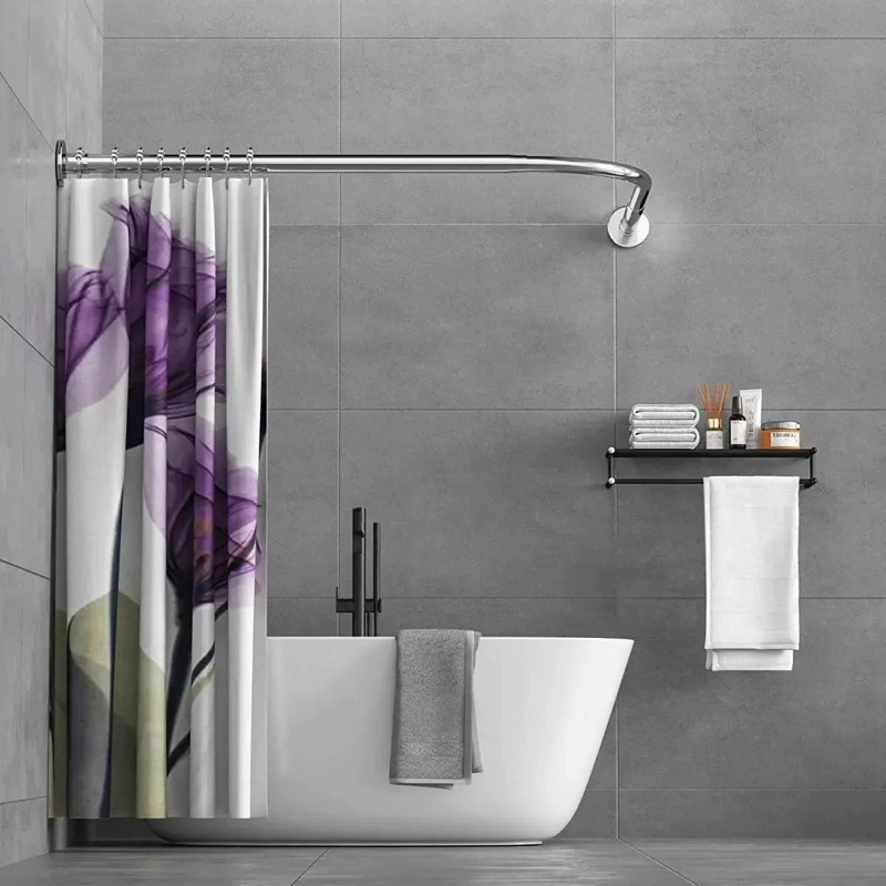 BARRA AJUSTABLE DE DUCHA EN ACERO INOXIDABLE 100-160 CM - 7