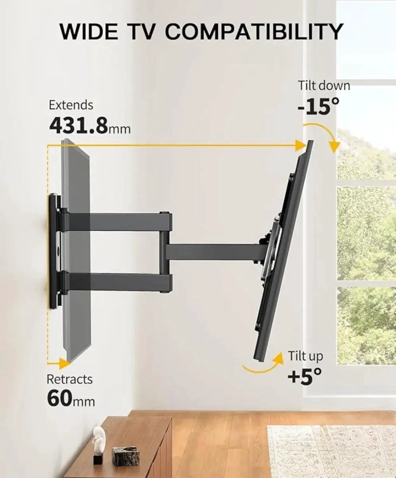 SOPORTE DE PARED PARA TELEVISORES DE 14 A 55 PULGADAS - 4