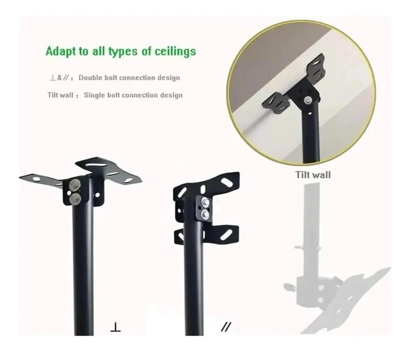 SOPORTE DE TECHO O PARED PARA TELEVISORES DE 26 A 60 PULGADAS - 5