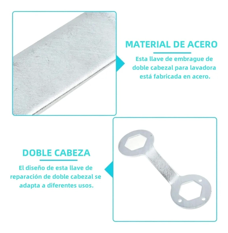 LLAVE DE APRIETE FIJA CROMADA 36MM/38MM - 3