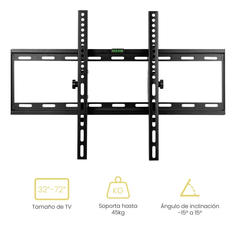 SOPORTE DE PARED AJUSTABLE PARA TELEVISORES DE 40 A 85 PULGADAS - 2