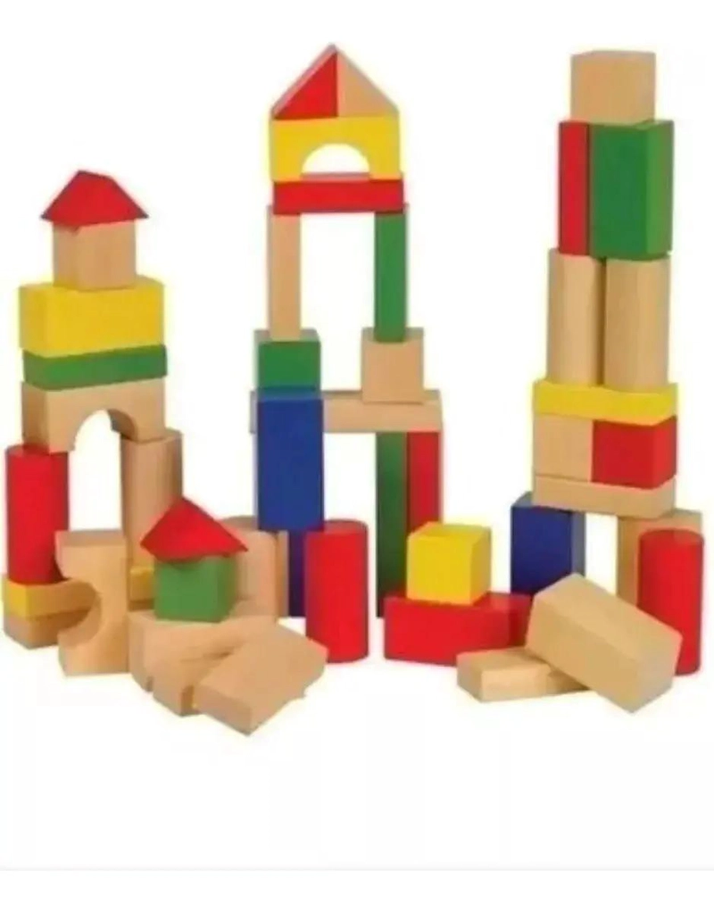 MOCHILA DE BLOQUES DE MADERA DIDACTICOS PARA NIÑOS - 1
