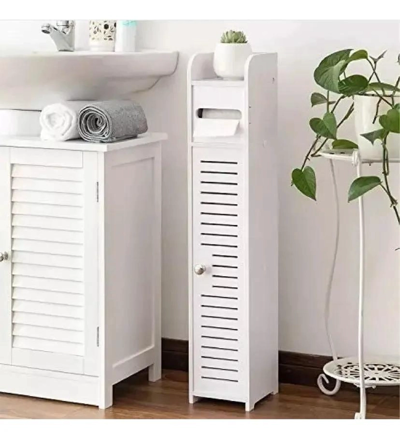 ORGANIZADOR DE BAÑO Y COCINA ESTANTE ESQUINERO BLANCO - 2