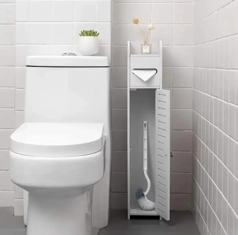 ORGANIZADOR DE BAÑO Y COCINA ESTANTE ESQUINERO BLANCO - 4