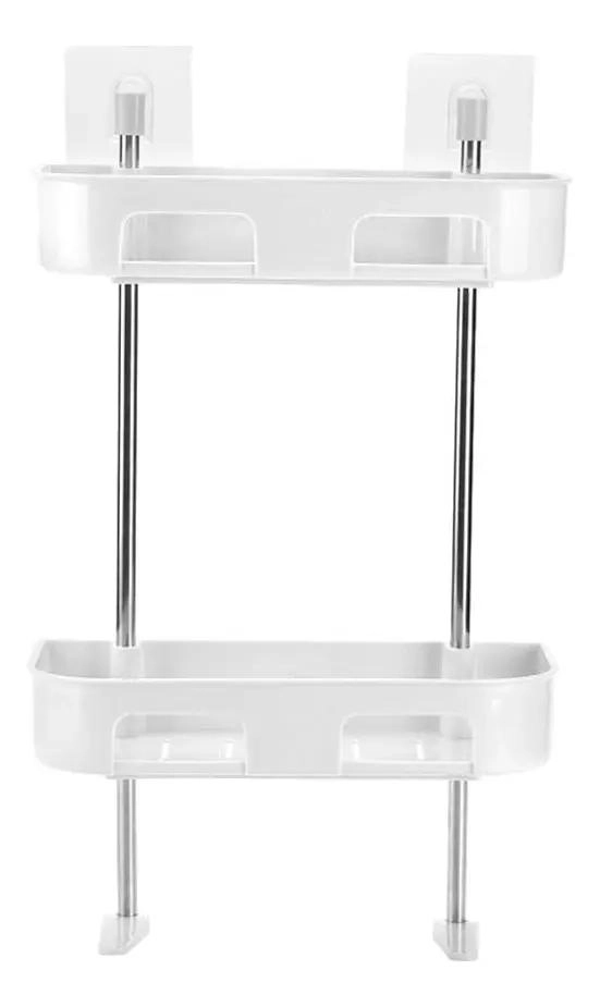 ORGANIZADOR DE COSME TICOS DE DOBLE NIVEL PARA BAÑO Y COCINA - 7