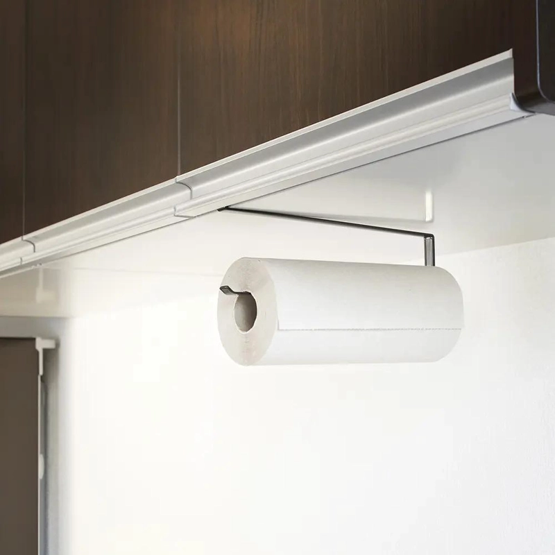 PORTA TOALLA COLGANTE NEGRO PARA COCINA CON DISEÑO MODERNO - 2