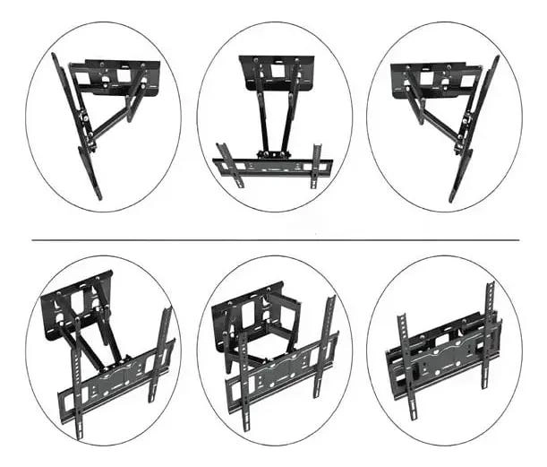 SOPORTE DE PARED PARA TV Y MONITOR DE 32 A 70 PULGADAS - 7