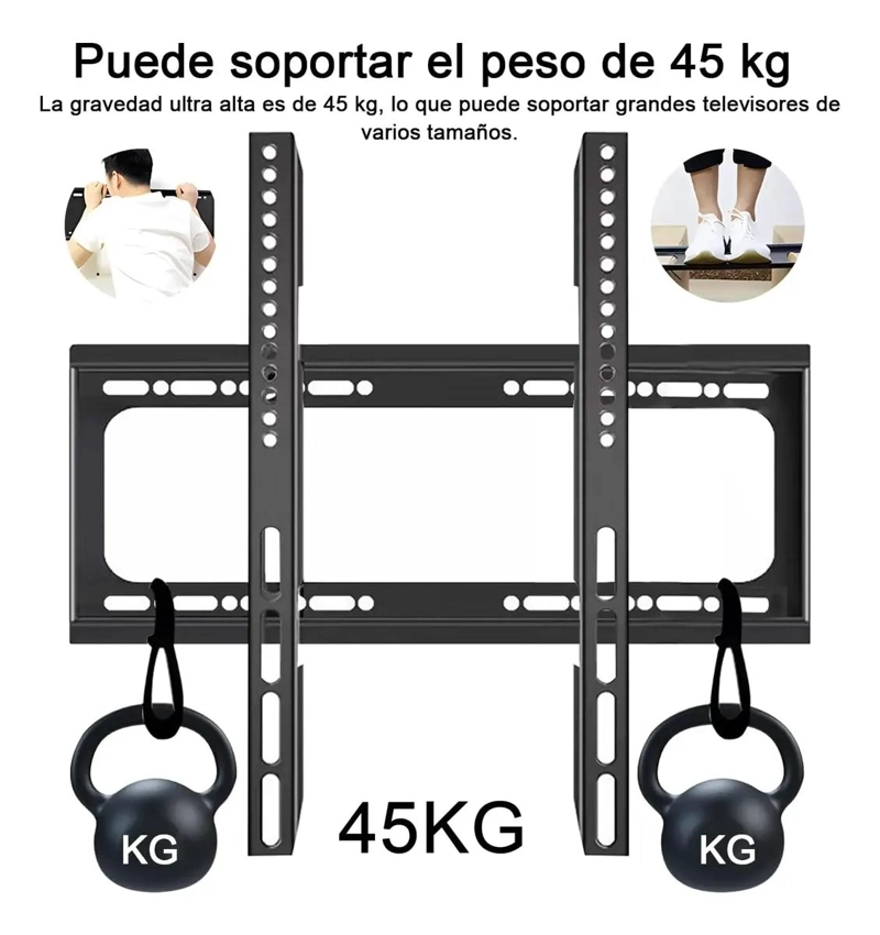 PACK DE SOPORTES PARA TV DE 26 A 63 PULGADAS EN PARED - 7