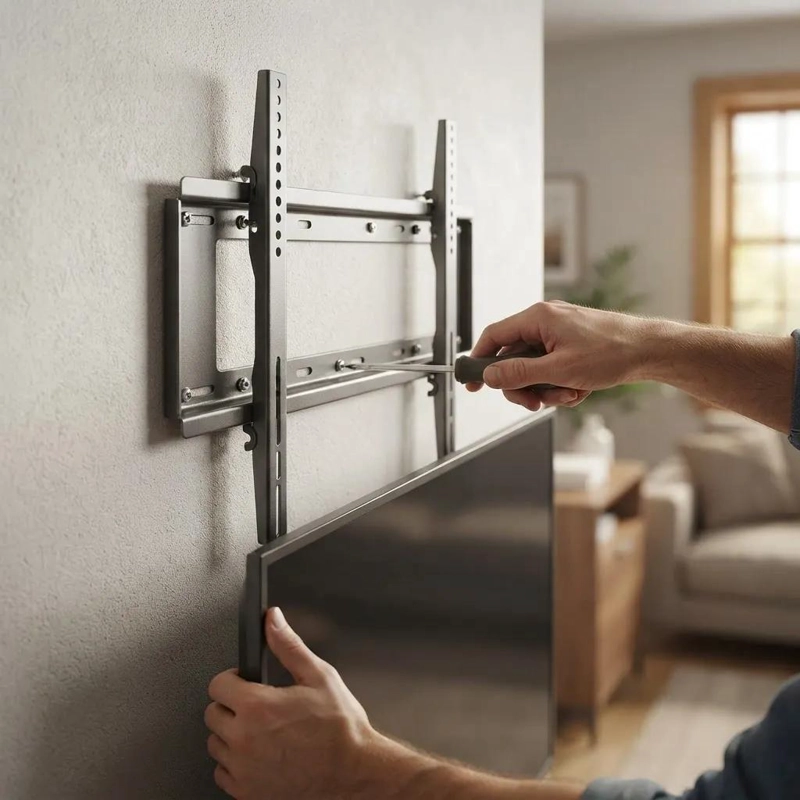 SOPORTE DE PARED FIJO PARA PANTALLAS DE 40 A 85 PULGADAS - 4