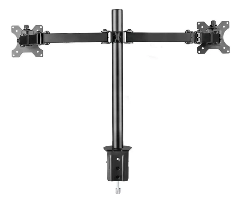 SOPORTE DE MONITOR DOBLE PARA ESCRITORIO ARTICULADO DE 17 A 32 PULGADAS - 2
