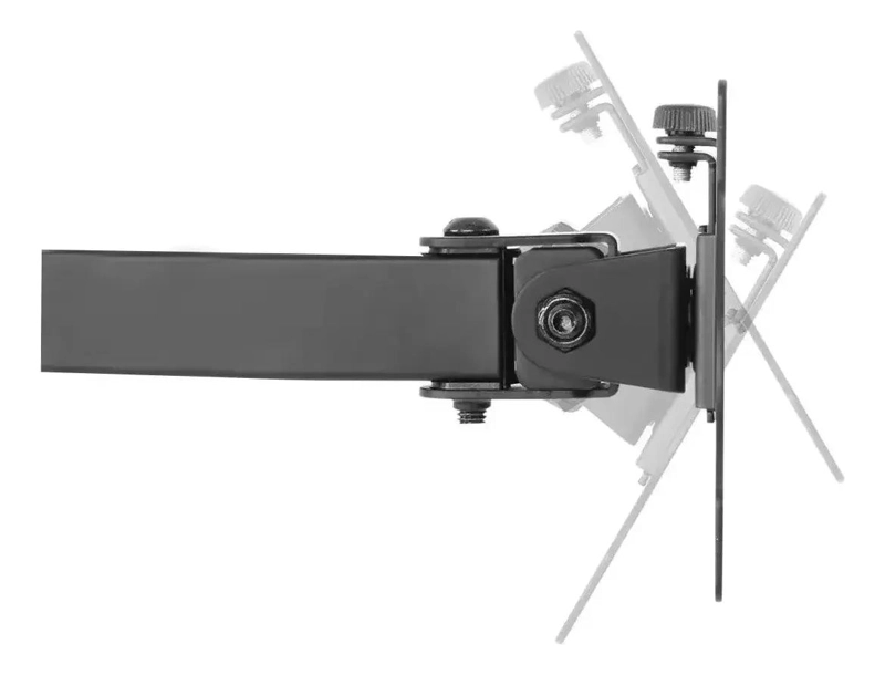 SOPORTE DE MONITOR DOBLE PARA ESCRITORIO ARTICULADO DE 17 A 32 PULGADAS - 3