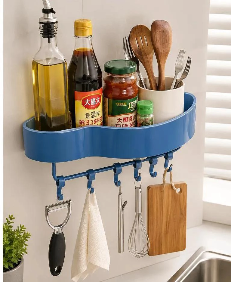 ORGANIZADOR ESQUINERO MULTIFUNCIONAL PARA BAÑO Y COCINA - 7