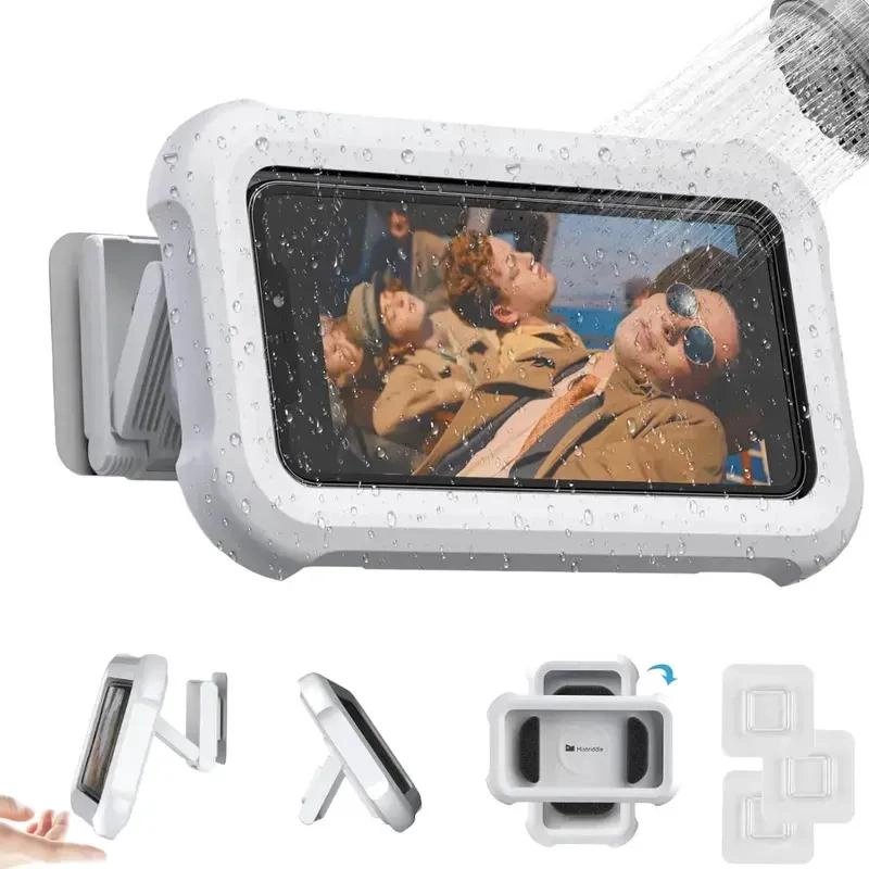 SOPORTE IMPERMEABLE PARA TELE FONO CON ROTACION 360 GRADOS - 1
