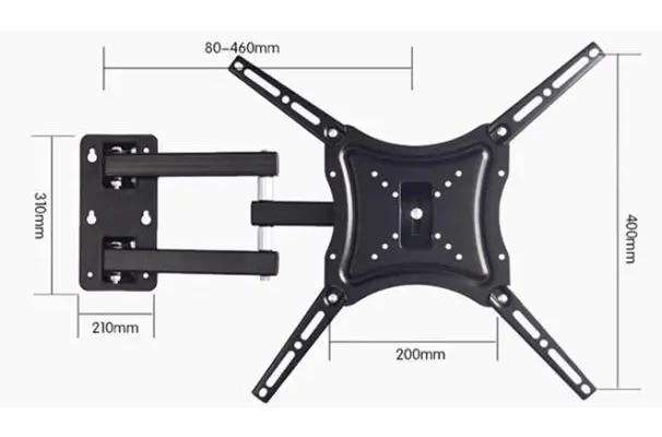SOPORTE DE PARED PARA PANTALLAS DE 14 A 55 PULGADAS - 2