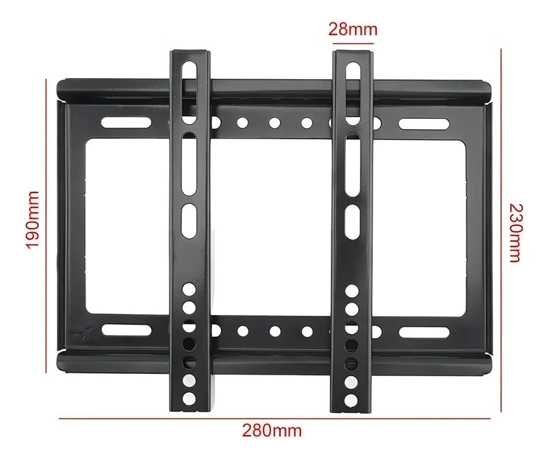 SOPORTE FIJO PARA TELEVISORES LED Y LCD DE 14 A 42 PULGADAS - 4