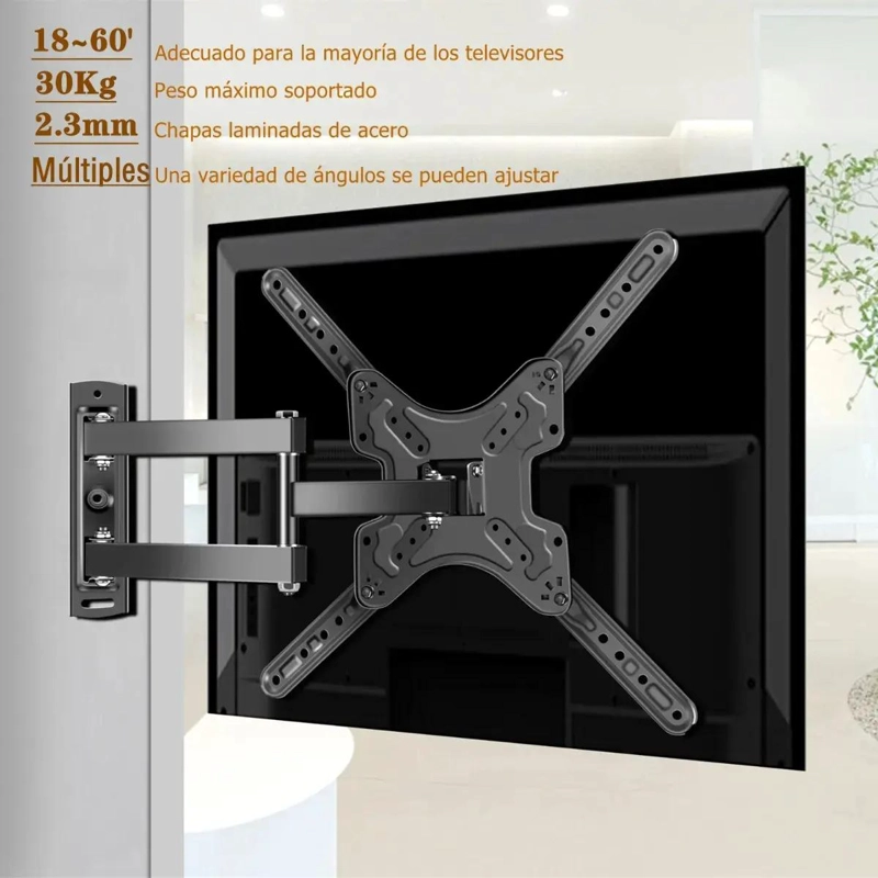 SOPORTE ARTICULADO PARA TV Y MONITOR DE 32 A 70 PULGADAS - 5