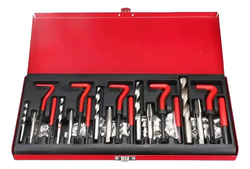 KIT DE REPARACION CON 131 INSERTOS PARA ROSCAS - 1