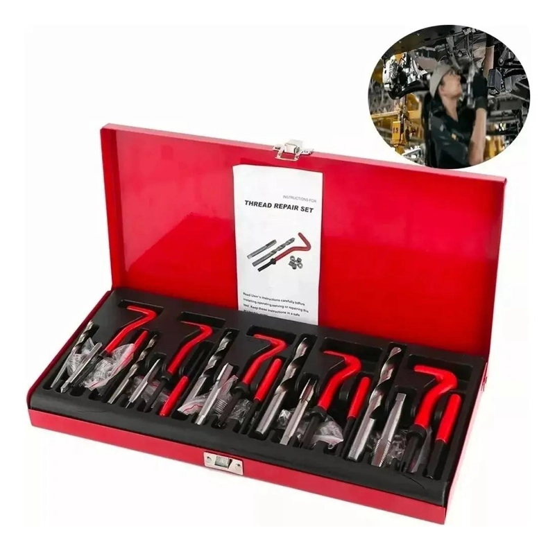 KIT DE REPARACION CON 131 INSERTOS PARA ROSCAS - 2