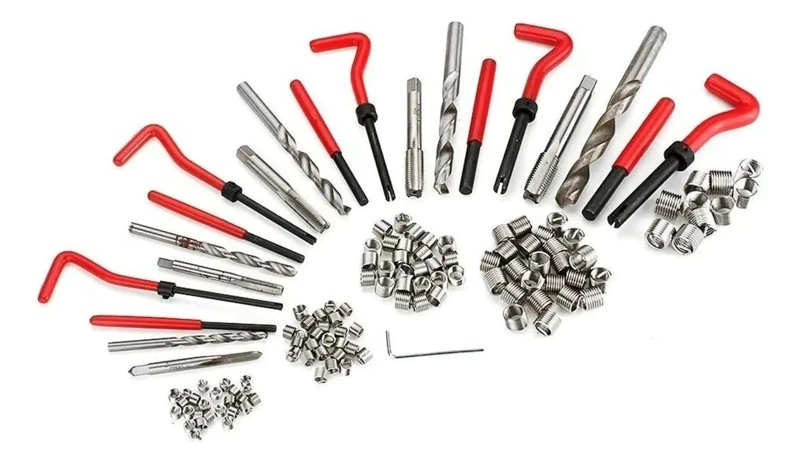 KIT DE REPARACION CON 131 INSERTOS PARA ROSCAS - 3