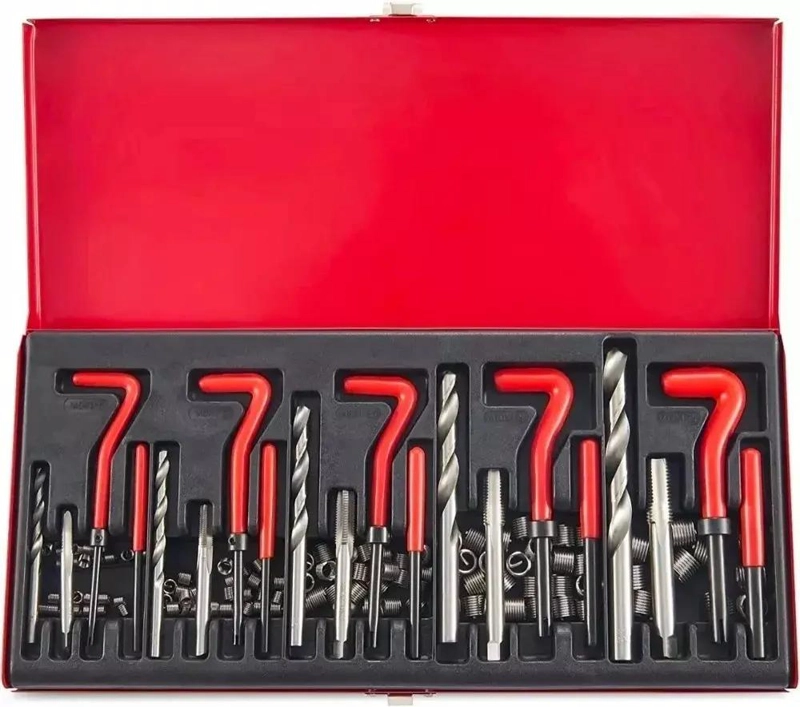 KIT DE REPARACION CON 131 INSERTOS PARA ROSCAS - 6