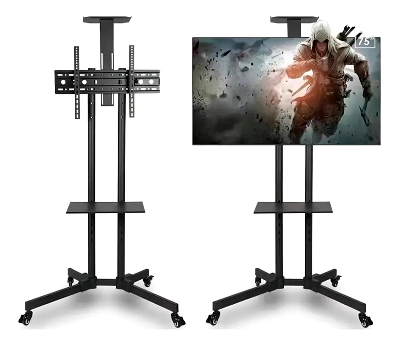 SOPORTE PEDESTAL MOVIL PARA TELEVISORES DE 32 A 75 PULGADAS - 5