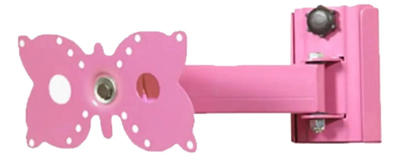 SOPORTE DE PARED PARA PANTALLAS DE 15 A 26 PULGADAS COLOR ROSADO - 1