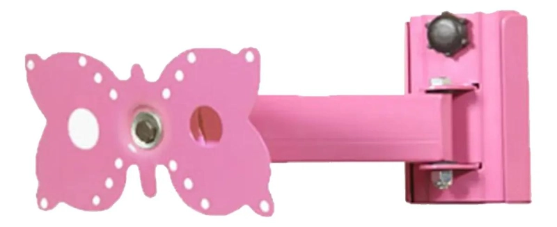 SOPORTE DE PARED PARA PANTALLAS DE 15 A 26 PULGADAS COLOR ROSADO - 3