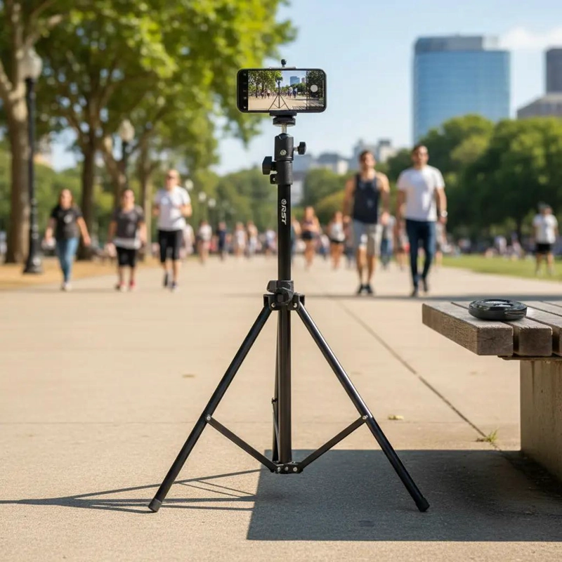 TRIPODE DE 160 CM CON CONTROL BLUETOOTH PARA SMARTPHONES - 5