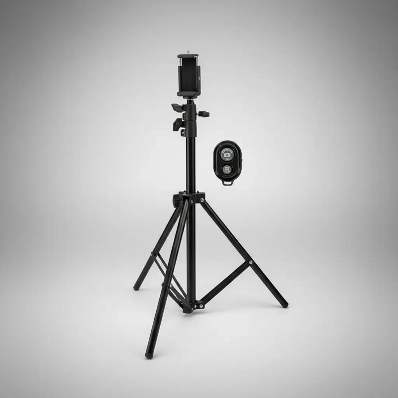 TRIPODE DE 160 CM CON CONTROL BLUETOOTH PARA SMARTPHONES - 6