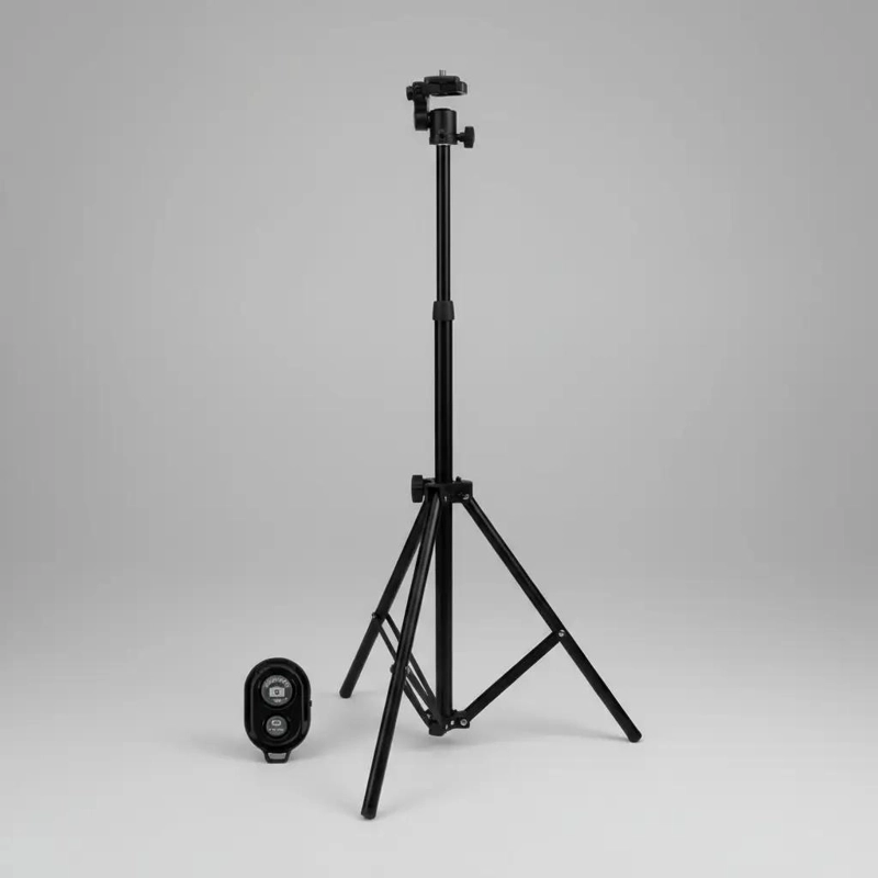 TRIPODE DE 160 CM CON CONTROL BLUETOOTH PARA SMARTPHONES - 7