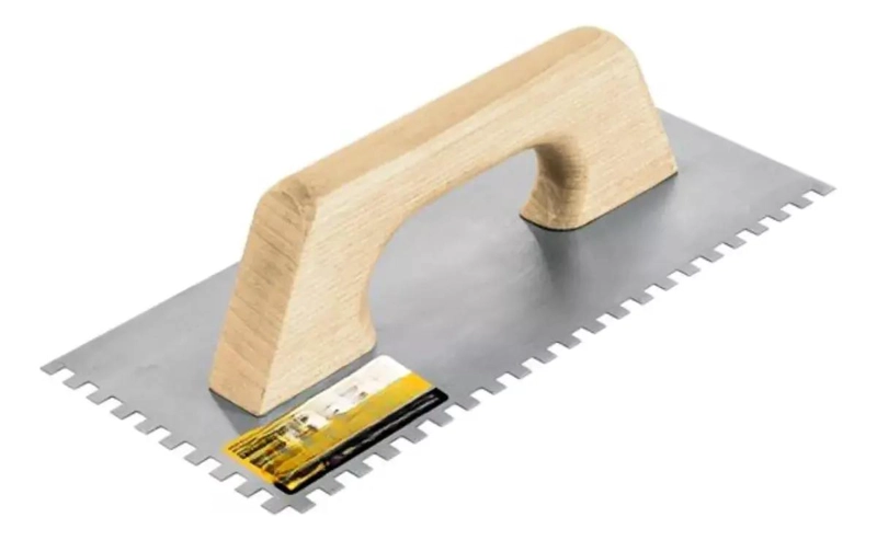 SET DE 6 LLANAS DENTADAS PARA APLICACION DE CEMENTO Y MORTERO - 2