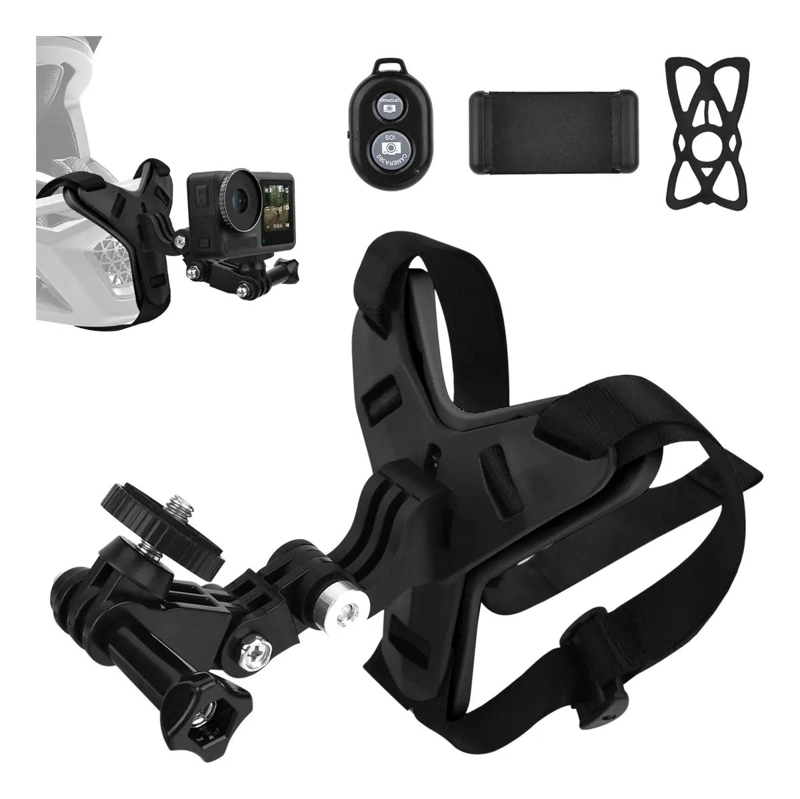 SOPORTE DE BARBILLA PARA CAMARAS DE ACCION Y CELULARES - 10