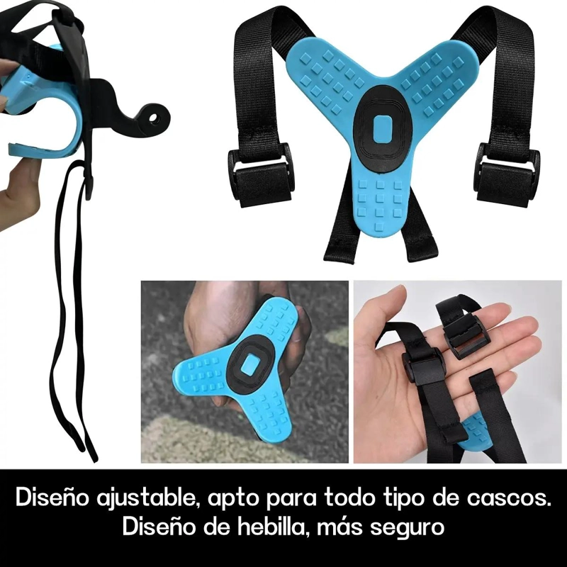 SOPORTE DE BARBILLA PARA CAMARAS DE ACCION Y CELULARES - 6