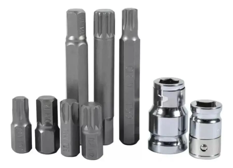 KIT DE PUNTAS CORTAS Y LARGAS TORX ALLEN 40 PIEZAS - 3