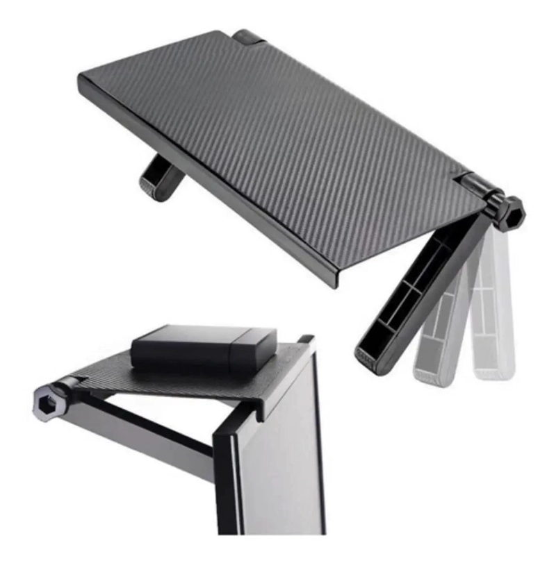 SOPORTE PLEGABLE AJUSTABLE PARA PANTALLA DE TV COLOR NEGRO - 1