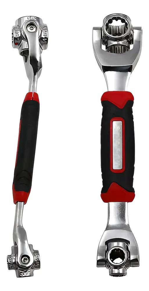 LLAVE MULTIFUNCIONAL PORTATIL 48 HERRAMIENTAS EN 1 CON ROTACION 360° - 2