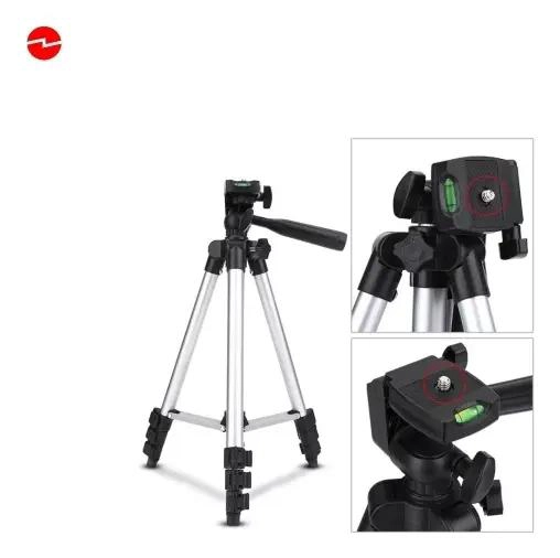TRIPODE TELESCOPICO AJUSTABLE PARA CAMARAS Y CELULARES - 2