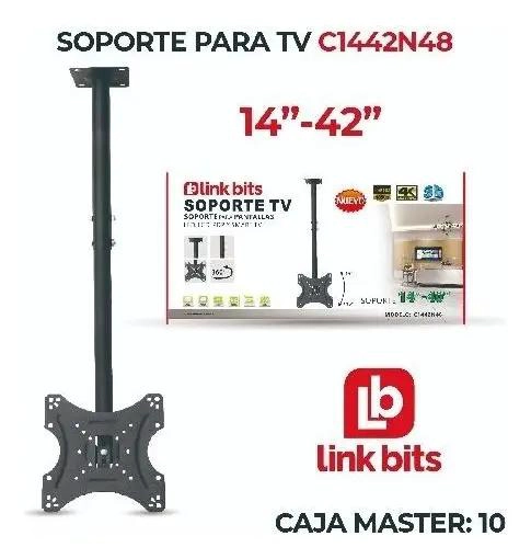 SOPORTE DE TECHO PARA TV DE 14 A 42 PULGADAS GIRATORIO - 5