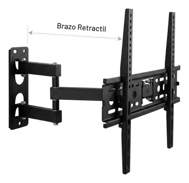SOPORTE DE PARED PARA TV INCLINABLE DE 26 A 65 PULGADAS - 10