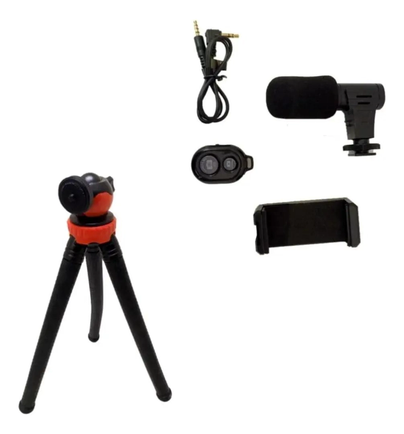 TRIPODE FLEXIBLE 360° PARA VIDEO MAKING PORTATIL Y AJUSTABLE - 3