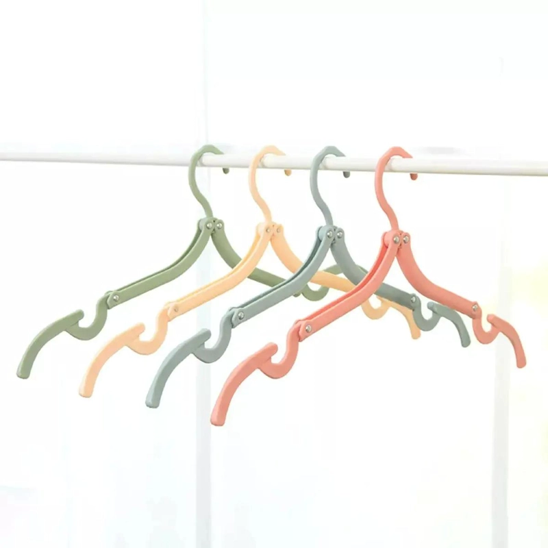 JUEGO DE 5 PERCHEROS PLEGABLES PARA VIAJE - 8