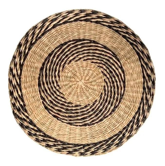 INDIVIDUAL REDONDO DE BAMBU NEGRO PARA MESA - 2